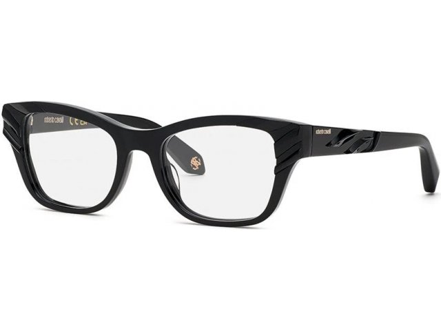ROBERTO CAVALLI VRC025V 700,  shiny black, clear