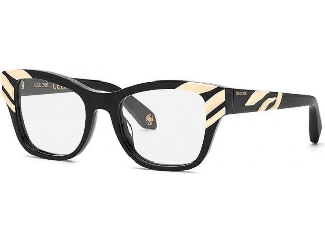 ROBERTO CAVALLI VRC025V 00Y,  shiny black, clear
