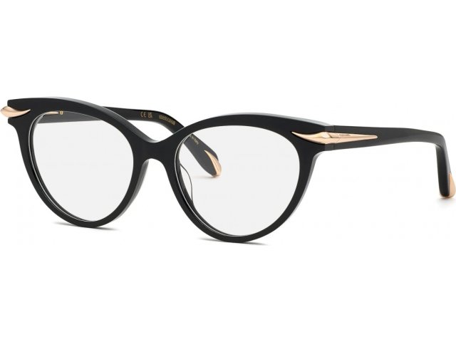 ROBERTO CAVALLI VRC018M 700,  shiny black, clear