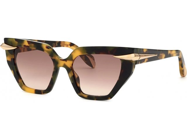 ROBERTO CAVALLI SRC001M AGG,  shiny vintage havana, brown gradient brown