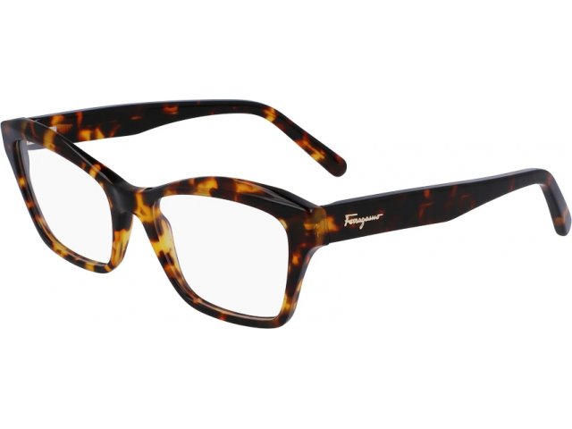 SALVATORE FERRAGAMO SF2951 219,  DARK TORTOISE, CLEAR