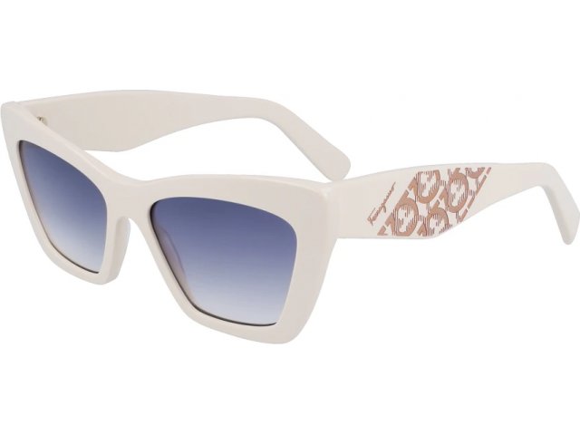 SALVATORE FERRAGAMO SF1081SE 103,  IVORY, BLUE