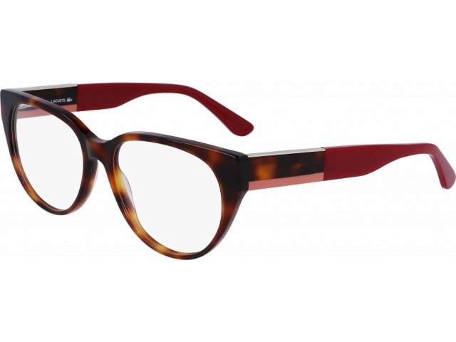 LACOSTE L2906 240,  TORTOISE, CLEAR