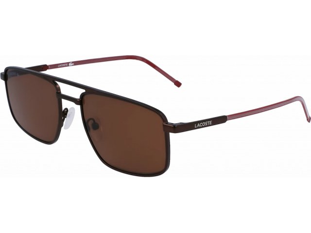 LACOSTE L255S 201,  MATTE BROWN, BROWN