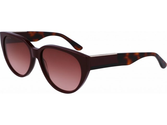 LACOSTE L985S 603,  DARK RED, BURGUNDY