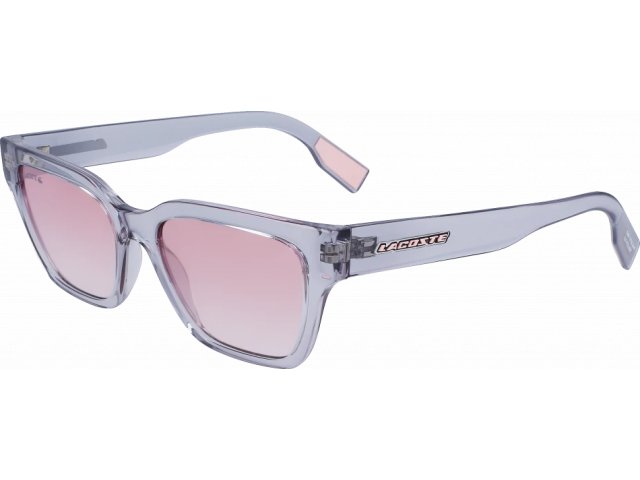 LACOSTE L6002S 038,  LIGHT GREY, PINK
