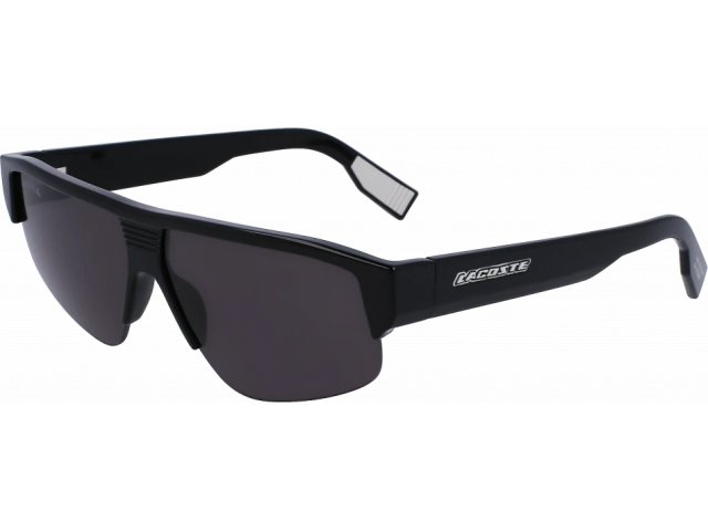 LACOSTE L6003S 001,  BLACK, DARK GREY
