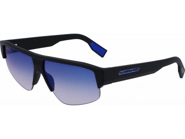LACOSTE L6003S 002,  MATTE BLACK, BLUE