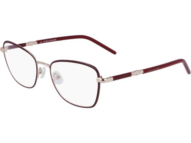 LONGCHAMP LO2155 772,  ROSE GOLD/BURGUNDY, CLEAR