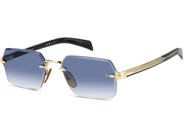 DAVID BECKHAM DB 7109/S RHL GOLD BLCK