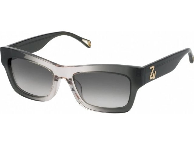 ZADIG VOLTAIRE SZV366 0VAH,  KAKI/ROSE, GREEN GRADIENT