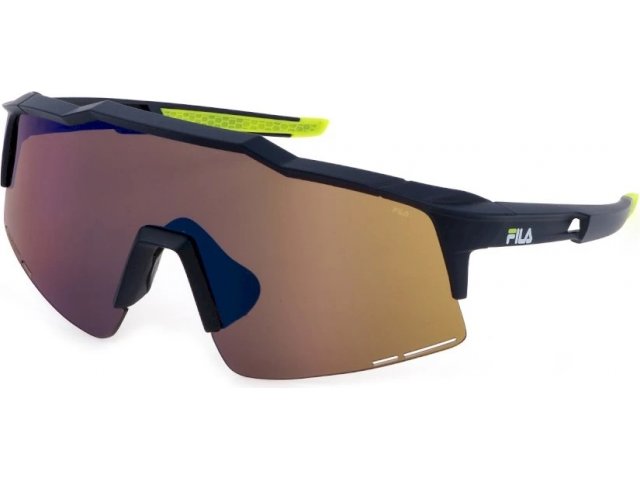 FILA SFI516 U43B,  BLUE, BROWN/MIRROR BLUE