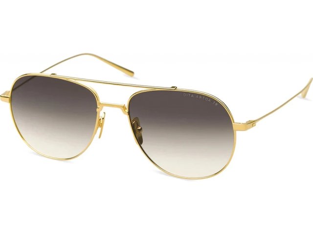 DITA ARTOA.79 01,  YELLOW GOLD, DARK GREY TO CLEAR GRADIENT