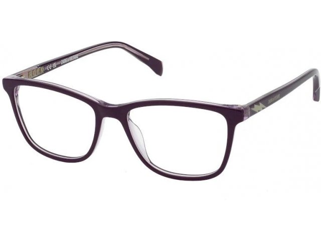 ZADIG VOLTAIRE VZJ040 0N41,  SHINY VIOLET TOP, CLEAR