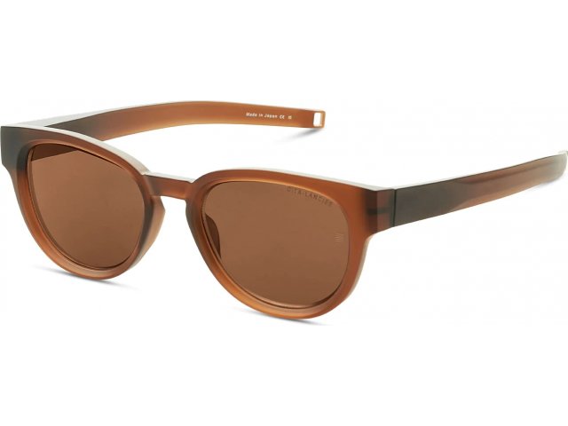 DITA LANCIER LSA-709 02,  COPPERHEAD BROWN, LAND LENS - BROWN POLARIZED