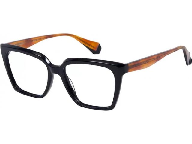 GIGI STUDIOS CINDY 1,  BLACK, CLEAR