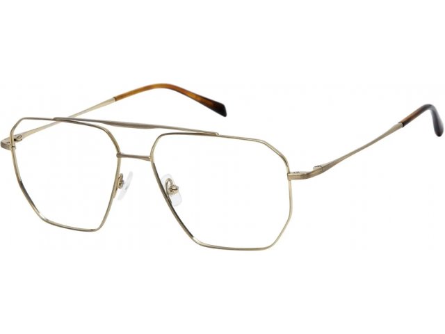 GIGI STUDIOS PHOENIX,  BRUSHED GOLD, CLEAR
