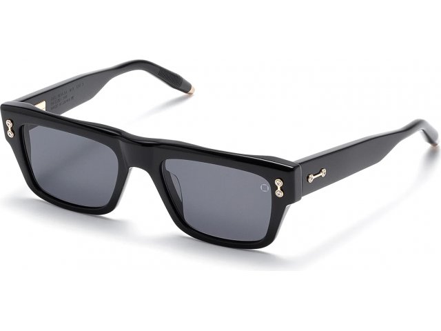 AKONI LEO BLK,  BLACK, DARK GREY