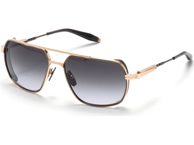 AKONI PATHFINDER GLD-BLK,  BRUSHED WHITE GOLD - MATTE BLACK, DARK GREY GRADIENT