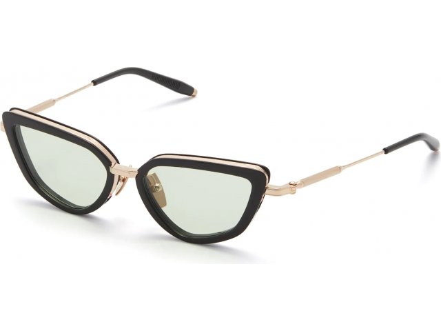 AKONI VENUS BLK-GLD,  BLACK - WHITE GOLD, CLEAR
