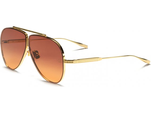 VALENTINO XVI GLD,  V-LIGHT GOLD TITANIUM, VIOLET TO ORANGE LENSES