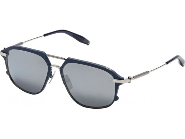 AKONI ICARUS NVY-PLD,  MATTE NAVY - BLACK PALLADIUM, DARK GREY - SILVER FLASH MIRROR