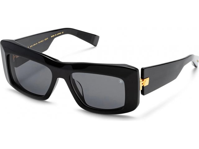 BALMAIN ENVIE BLK-GLD,  DARK GREY, DARK GREY