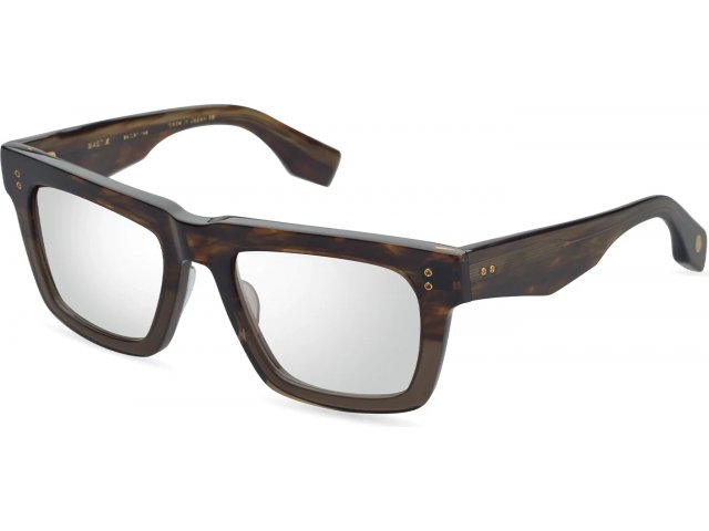 DITA MASTIX,  BROWN SWIRL TO CRYSTAL BROWN, CLEAR