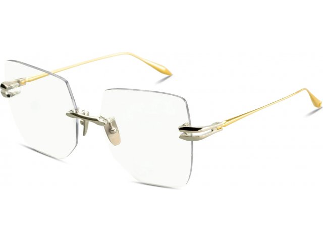 DITA EMBRA,  SILVER - WHITE GOLD, CLEAR