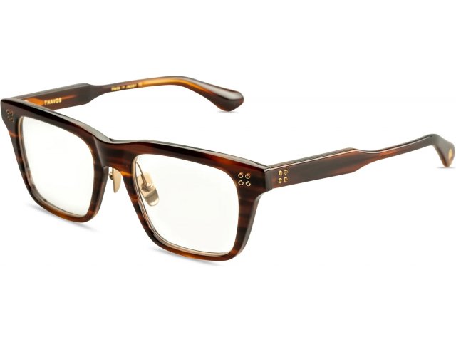 DITA THAVOS,  CHESTNUT SWIRL, CLEAR