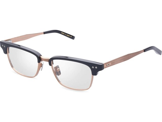 DITA STATESMAN THREE,  BLACK-ROSE GOLD, CLEAR