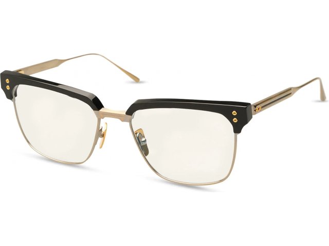 DITA FIRAZ,  ANTIQUE GOLD - BLACK, CLEAR