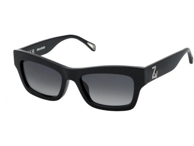 ZADIG VOLTAIRE SZV366,  SHINY BLACK, GREY