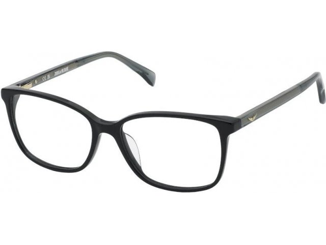 ZADIG VOLTAIRE VZV360,  SHINY BLACK, CLEAR