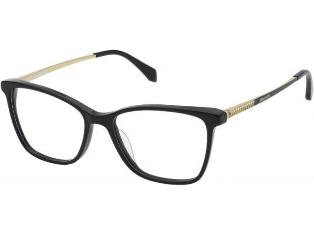 ZADIG VOLTAIRE VZV358,  SHINY BLACK, CLEAR