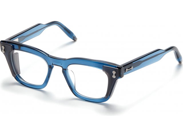 AKONI ARA BLU-GRY,  BLUE CRYSTAL - GREY CRYSTAL SIDE SHIELD, CLEAR