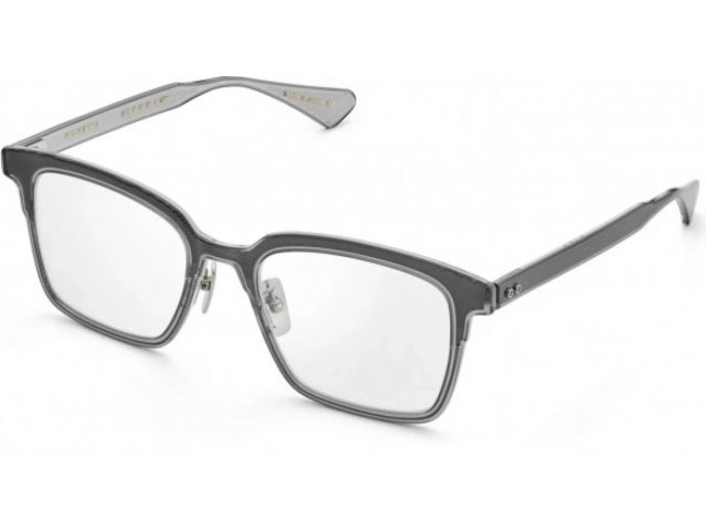DITA POLYMATH 03,  CRYSTAL GREY - CRYSTAL CLEAR BACK, CLEAR