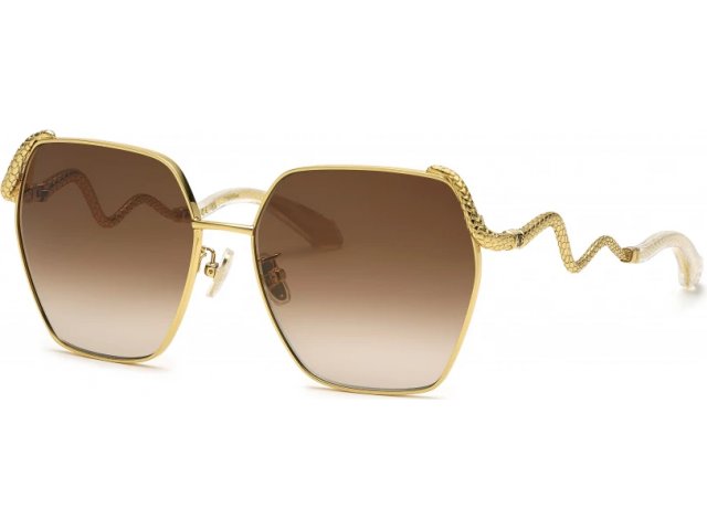 ROBERTO CAVALLI SRC035M 0400,  YELLOW GOLD, BROWN GRADIENT BROWN