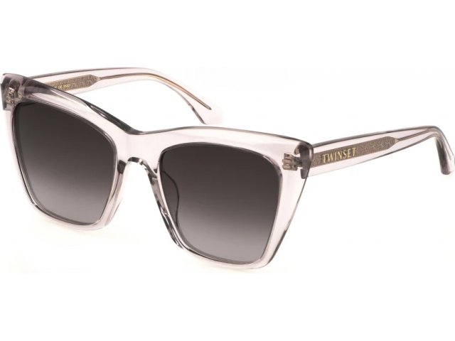 TWINSET STW029 06PP,  TRANSP.ANTIQUE PINK, BROWN GRADIENT BROWN