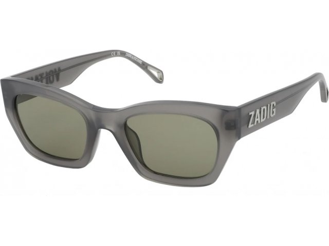 ZADIG VOLTAIRE SZV371 06A5,  SHINY OPAL GRAY, GREEN