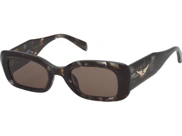 ZADIG VOLTAIRE SZV372 03KA,  BROWN/GREY HAVANA, BROWN