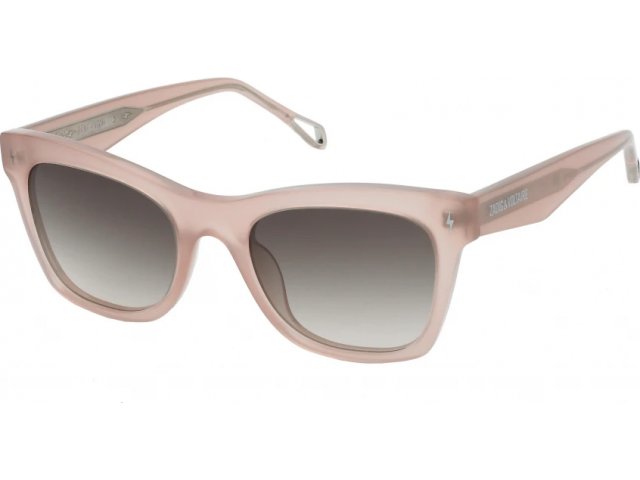 ZADIG VOLTAIRE SZV373 06K7,  SHINY OPAL PINK, BROWN GRADIENT BROWN
