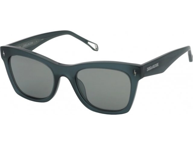 ZADIG VOLTAIRE SZV373 T92G,  SHINY OPAL SAGE GREEN, SMOKE MIRROR GOLD