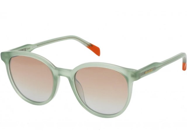 ZADIG VOLTAIRE SZV376 6A8G,  OPAL GREEN, BLUE GRADIENT YELLOW/MIRROR SILVER
