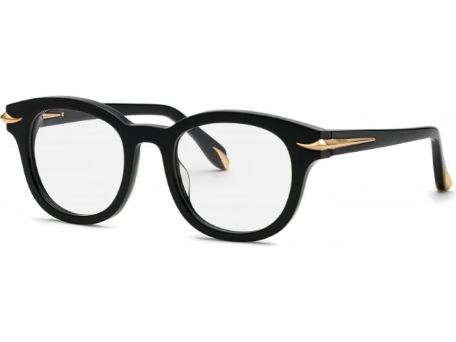 ROBERTO CAVALLI VRC044M 0700,  SHINY BLACK, CLEAR