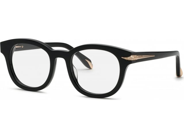 ROBERTO CAVALLI VRC044S 700Y,  SHINY BLACK, CLEAR