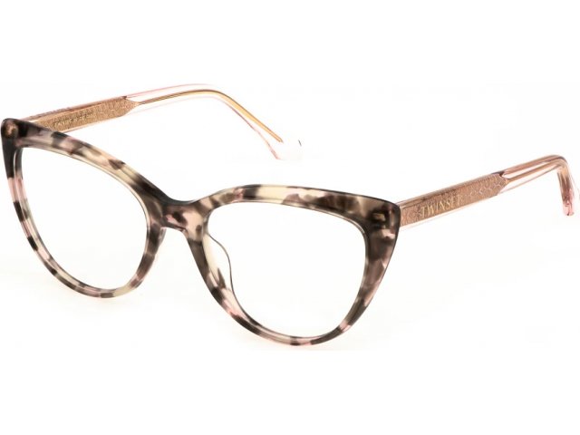 TWINSET VTW030 01GQ,  BROWN/PINK HAVANA, CLEAR