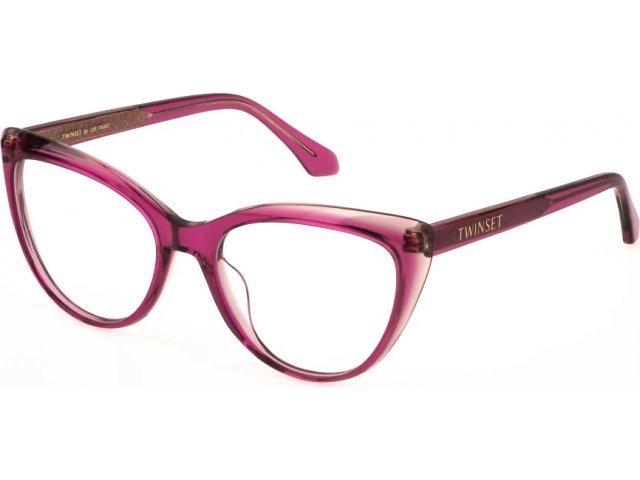 TWINSET VTW030 0AEB,  TRANSP.PINK TOP+POWDER PINK, CLEAR