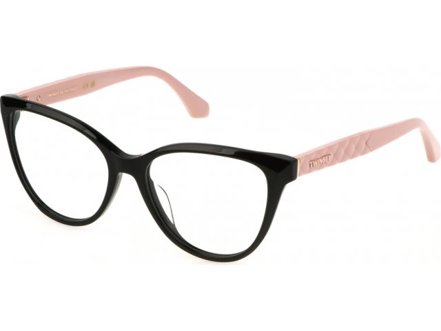 TWINSET VTW038 0700,  SHINY BLACK, CLEAR