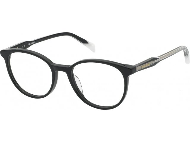 ZADIG VOLTAIRE VZV381 0700,  SHINY BLACK, CLEAR